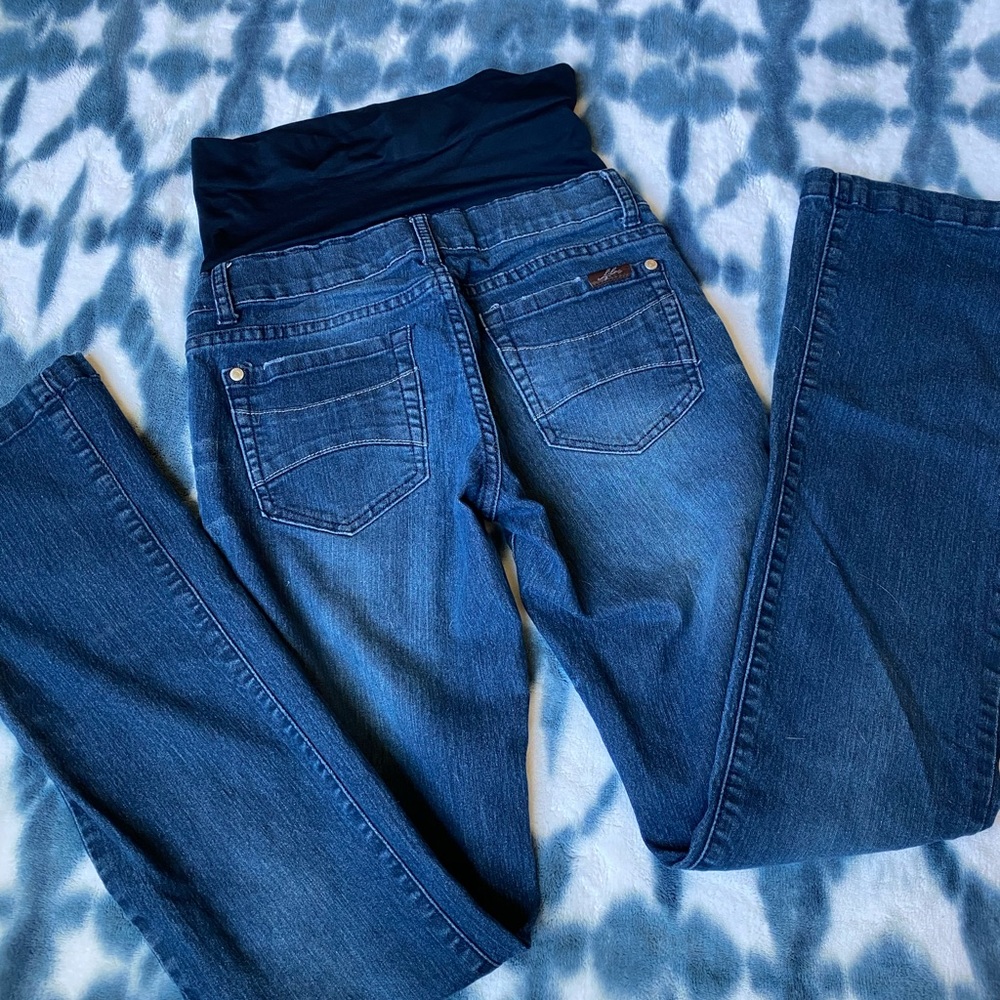 Lilac Maternity Jeans XS